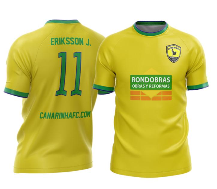 camisa frente e verso
